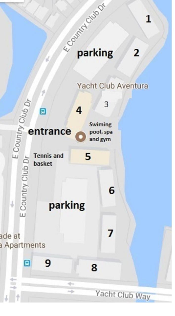 6-502 Amazing Water View - Three Bedrooms 아벤투라 외부 사진